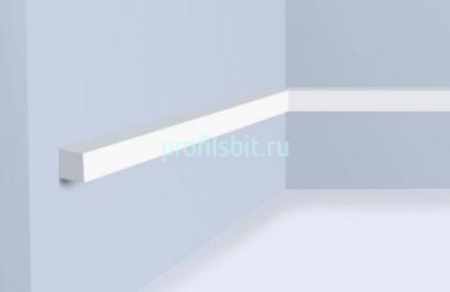 Молдинг 15х15 мм Hiwood D15V1 белый 2 м