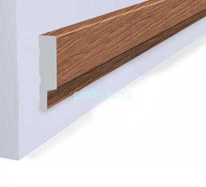 Финишный молдинг 42х12 мм Hiwood LF124A BR396 под дерево 2,7 м