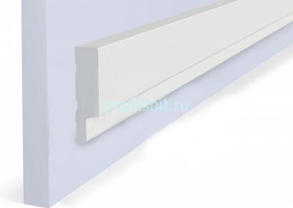 Финишный молдинг 42х12 мм Hiwood LF124A NP белый 2,7 м