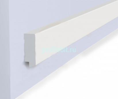 Финишный молдинг 31х12 мм Hiwood LF124B NP белый 2,7 м