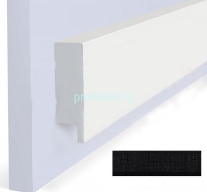 Финишный молдинг 50х17 мм Hiwood LF1 BK114K декорированный 2,7 м