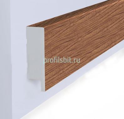 Финишный молдинг 50х17 мм Hiwood LF1 BR396 под дерево 2,7 м