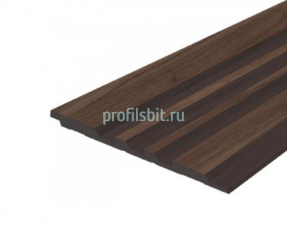 Декоративная панель 120х12 мм Hiwood LV121 BR395 под дерево 2,7 м