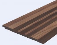 Декоративная панель 120х12 мм Hiwood LV121 BR396 под дерево 2,7 м