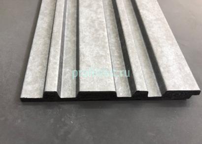 Декоративная панель 120х12 мм Hiwood LV122 S381A декорированная 2,7 м