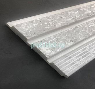 Декоративная панель 120х12 мм Hiwood LV124L W50 декорированная 2,7 м