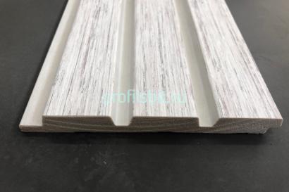 Декоративная панель 120х12 мм Hiwood LV124 W36 под дерево 2,7 м