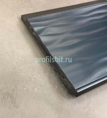 Декоративная панель 120х12 мм Hiwood LV127W BU22K декорированная 2,7 м