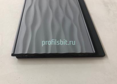 Декоративная панель 120х12 мм Hiwood LV127W GR15K декорированная 2,7 м