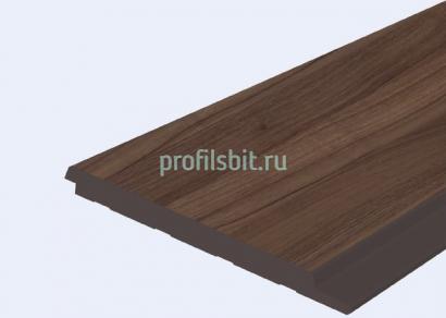 Декоративная панель 120х12 мм Hiwood LV127 BR395 под дерево 2,7 м