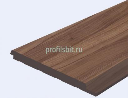 Декоративная панель 120х12 мм Hiwood LV127 BR396 под дерево 2,7 м