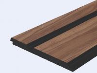 Декоративная панель 120х12 мм Hiwood LV133 BR396K под дерево 2,7 м