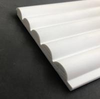 Декоративная панель 120х12 мм Hiwood LV135 NP белая 2,7 м