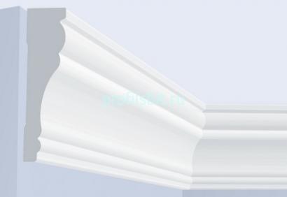 Потолочный плинтус 90х25 мм Hiwood T1090 белый 2 м