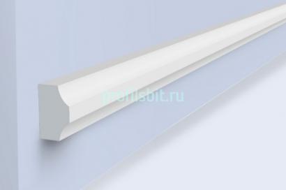 Молдинг 30х19 мм Hiwood TRW30 белый 2,7 м