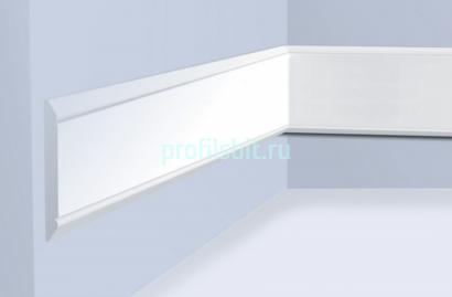 Молдинг 80х9 мм Hiwood WIP80 белый 2 м