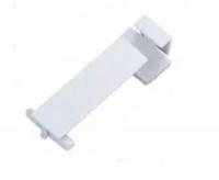 Соединитель для светодиодного плинтуса металлический ПЛС-50 серебро матовое