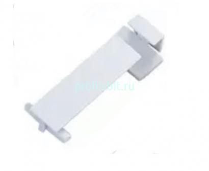 Соединитель для светодиодного плинтуса металлический ПЛС-50 серебро матовое