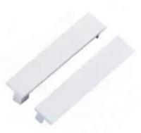 Заглушка для плинтуса металлическая ПЛС-50 серебро матовое