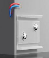 Крепление для светодиодного плинтуса ПЛС-80 без покрытия