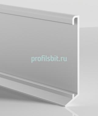 Алюминиевый плинтус 60 мм для ковролина ПО-194 без покрытия 2,7 м