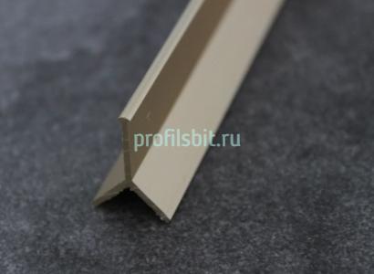 Алюминиевый Y-образный профиль (Мерседес) ПО-97 золото глянец 2,7 м