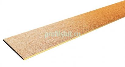 Алюминиевая полоса 15х1,5 золото глянец браш 2,7 м