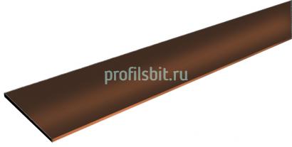 Алюминиевая полоса 20х1,5 2,2 м Бронза глянец 2,2 м