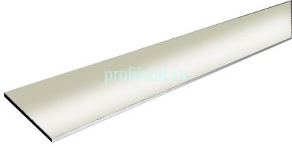 Алюминиевая полоса 20х1,5 Бронза светлая глянец 2,7 м