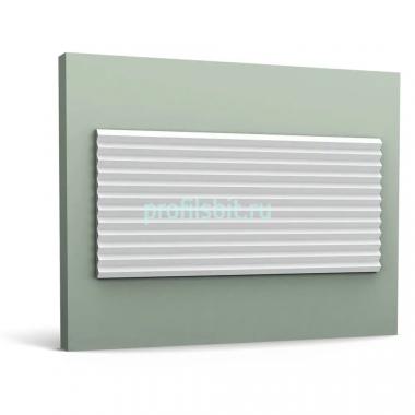 Панель для стен 3D из полиуретана Orac Decor W108-2600 250х2600 мм белого цвета