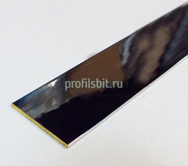 Латунная полоса 15 мм Yakamoz Л 15х1,5 латунь хром 2,7 м