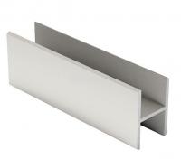 Алюминиевый профиль  Н-образный ОП-501 под панель 4 мм 2,7 м серебро