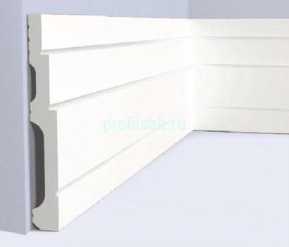 Напольный плинтус 120х16 мм Hiwood B120V1 из полистирола 2 м