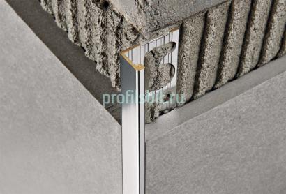 Профиль L-образный из хромированной латуни 8 мм PVL01 LP 8 2,7 м