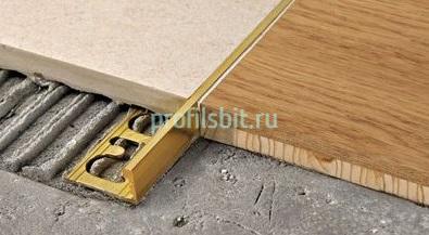 Профиль L-образный из полированной латуни 12 мм PVL03 LP 12 2,7 м