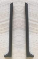 Комплект заглушек для напольного плинтуса Мега-Трейд ЛП-60з Чёрный (левая+правая)