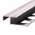 Алюминиевый Z-профиль угловой ПО-183 серебро глянец 2,7 м