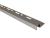 Профиль П-образный из нержавеющейстали 10х10 мм SBP110-10H SGB Серебро глянец браш 2,7 м