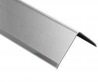 Уголок из нержавеющей стали 40х40 мм SAO12-40W SG Серебро глянец 2,7 м