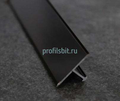 Алюминиевый Т-профиль ПТ-40 Черный матовый 2,7 м
