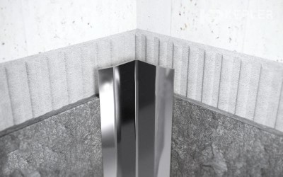 Внутренний уголок из нержавеющей стали 20х20 FV 20 P Сталь полированная 3 м