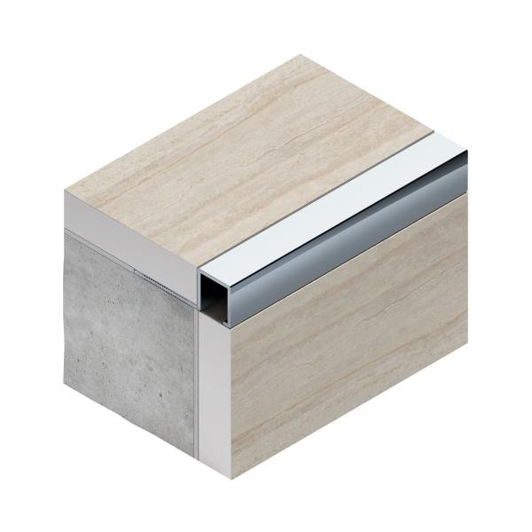 П-профиль закладной 10х10 мм алюминиевый NEEXY PV31-09 BCP шампань блестящая 2.7 м