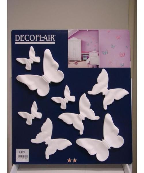 Декоративный элемент NMC Decoflair EB3 Бабочки (8 штук набор)