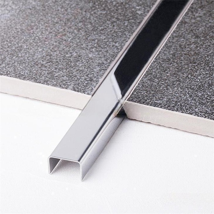 Стальной П-образный профиль 10х10х10 округлый полированный 3 м