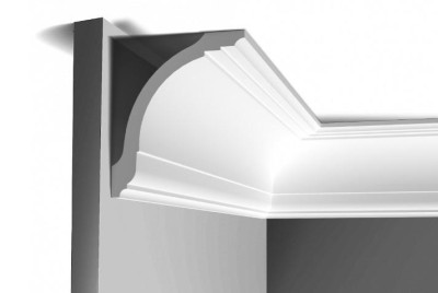 Карниз 90х76 Hiwood A118 из полистирола 2 м