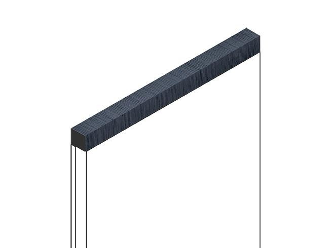 Декоративный молдинг 12х12 мм HiWood D12V1 BU20 фитополимер под дерево 2.7м