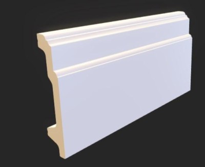 Напольный плинтус 103х22 мм Hiwood B100V1 из полистирола 2 м