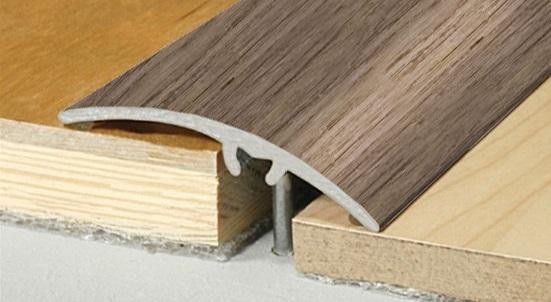 Порог алюминиевый скрытый крепеж 50 мм Effector A-65 0923 Дуб Пепельный 2,7 м