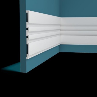 Стеновая декоративная панель Перфект Плюс P167-2800 белый ударопрочный полимер 14х200 2,8 м