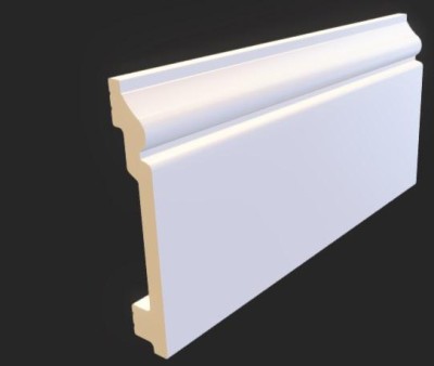 Напольный плинтус 100х17 мм Hiwood BA100 из полистирола 2 м